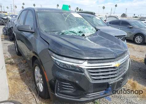 2024 Chevrolet Equinox Fwd Ls из США, поврежденный, VIN 3GNAXHEG8RL308870